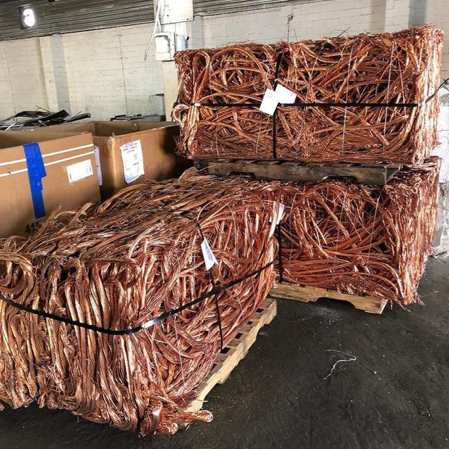 2022 Material Cost Saving Bulk Mill Berry C1100 Pure Copper Wire Cable Scrap for Sale