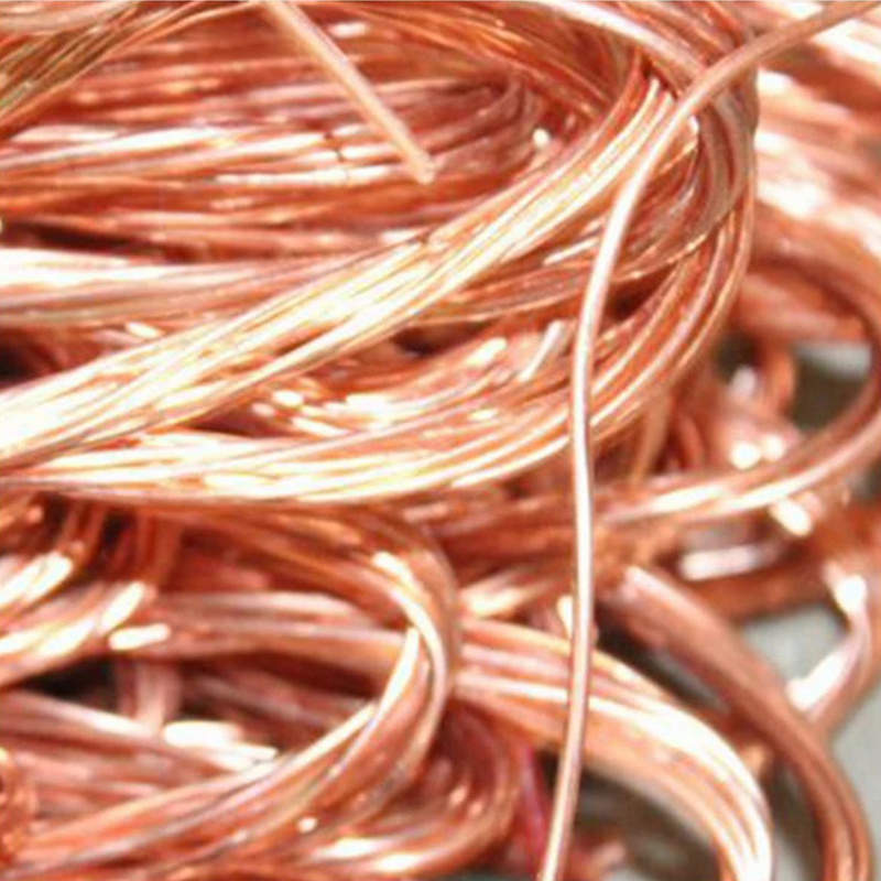 Scrap copper wire and copper are returned to Chinese factories with 99.99% high purity