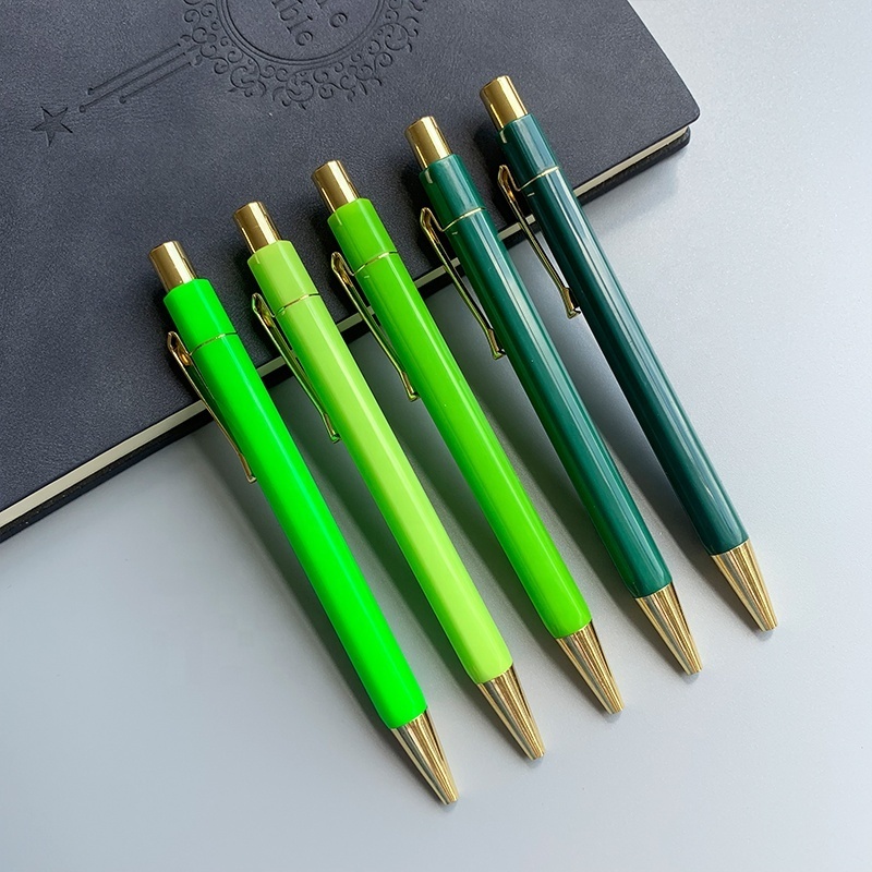 Hexagonal Pen with custom logo promotional Plastic Ballpen