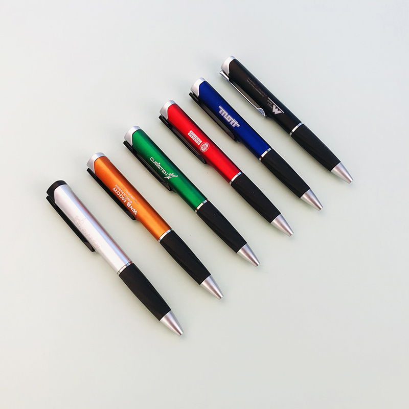 Promotion Pen led Light Custom Laser Logo Pen Multi-function Pen With Light