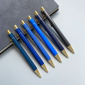 Hexagonal Pen with custom logo promotional Plastic Ballpen