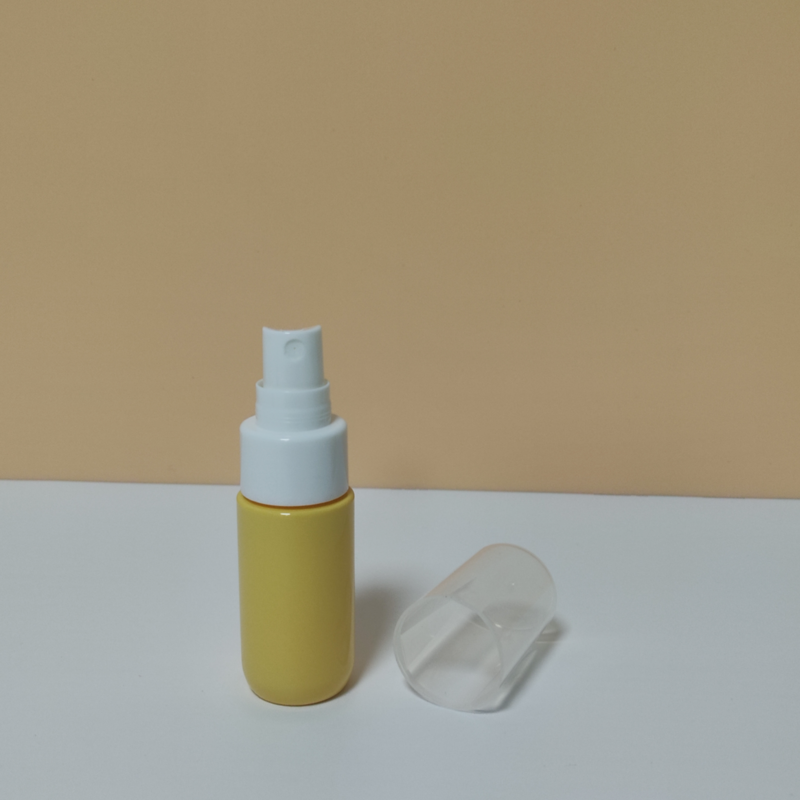 Custom Travel Size Small Shampoo Bottle 30ml Free Sample Cosmetic Gel Spray Pump Bottle