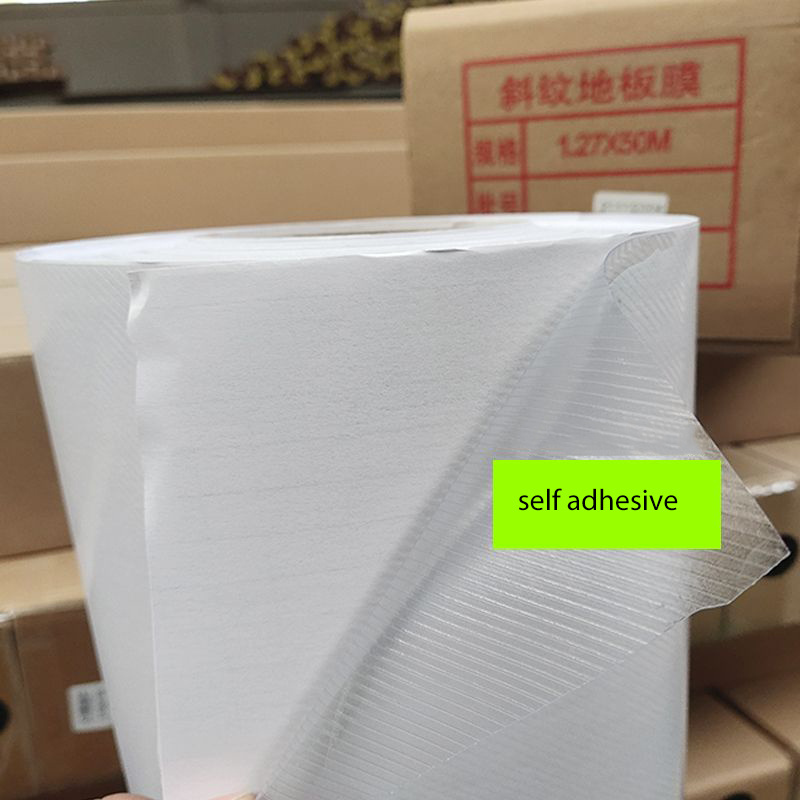 Clear Self-Adhesive Laminating Vinyl Roll Floor Cold Lamination Film No Machine Needed Stickers Laminate