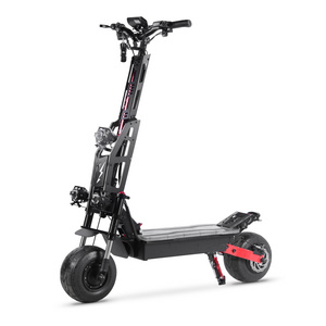 Aluminium alloy frame folding portable off-road 10 inch tire  60V lithium battery 1600W electric scooter