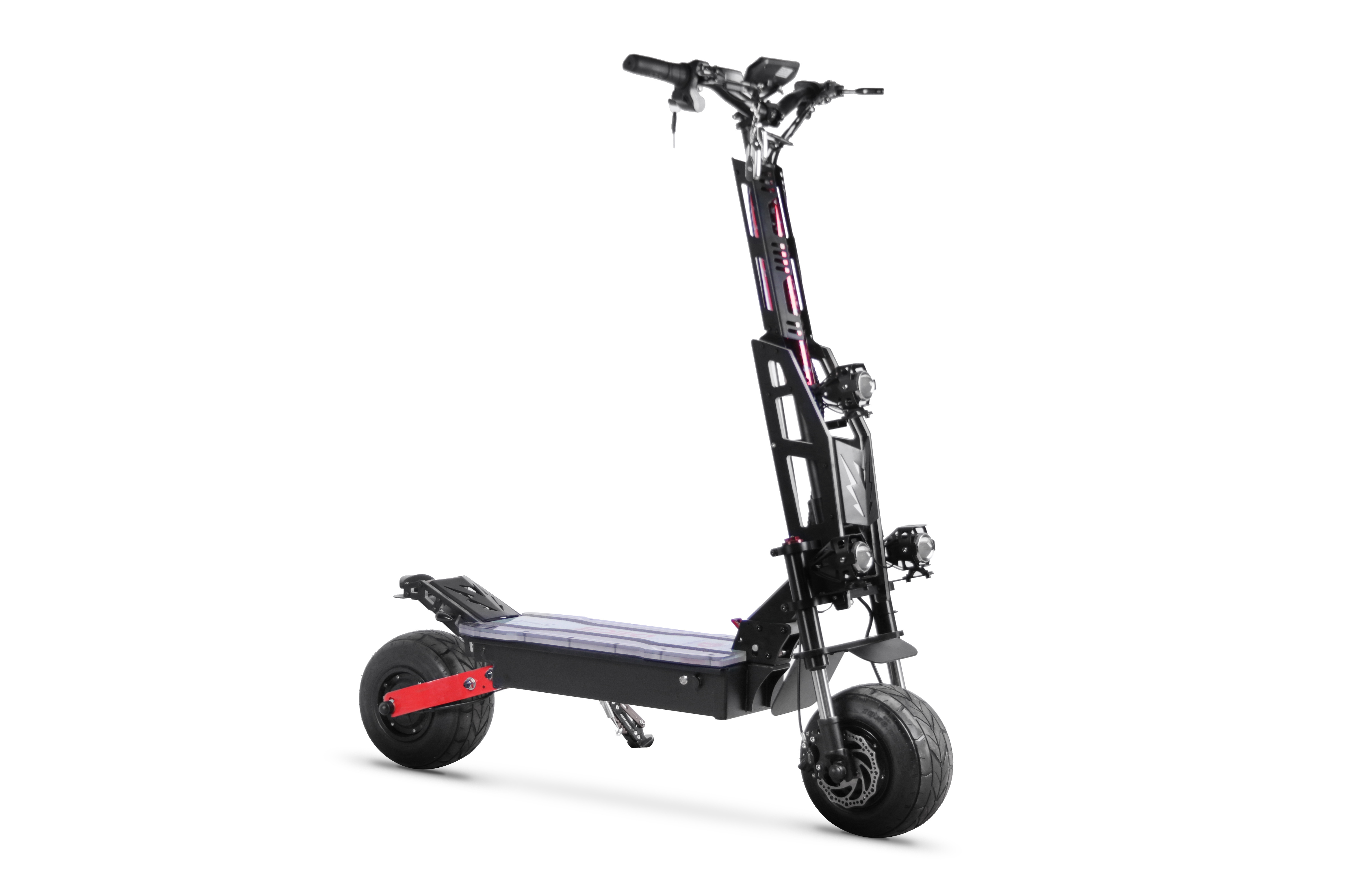 Aluminium alloy frame folding portable off-road 10 inch tire  60V lithium battery 1600W electric scooter