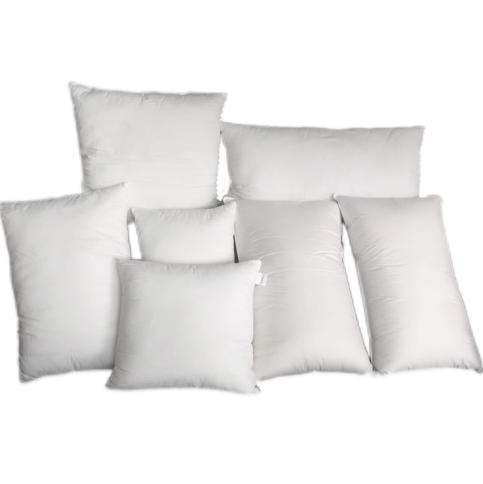 16x16 18x18 Hypoallergenic Polyester Throw Pillow Inserts Microfiber Bed Sofa Pillows Square Cushion Home Decorative