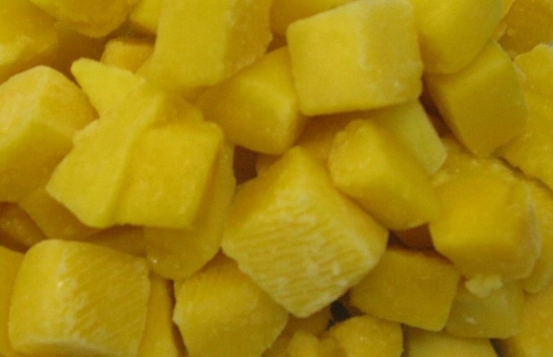 New Arrival 100% Fresh & Pure Frozen Mangoes Quality Assurance IQF Dried Mango Chunks / Frozen Mangoes Supply Frozen fruit