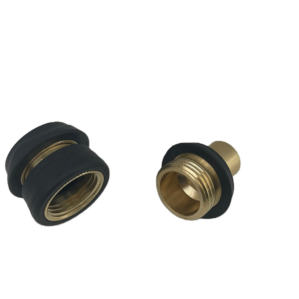 Garden hose brass Quick Connector 3/4