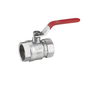 Manufacture ball valve threaded brass water cw617n ball valve with level handle 1/2 inch - 4 inch FF/ brass ball valve