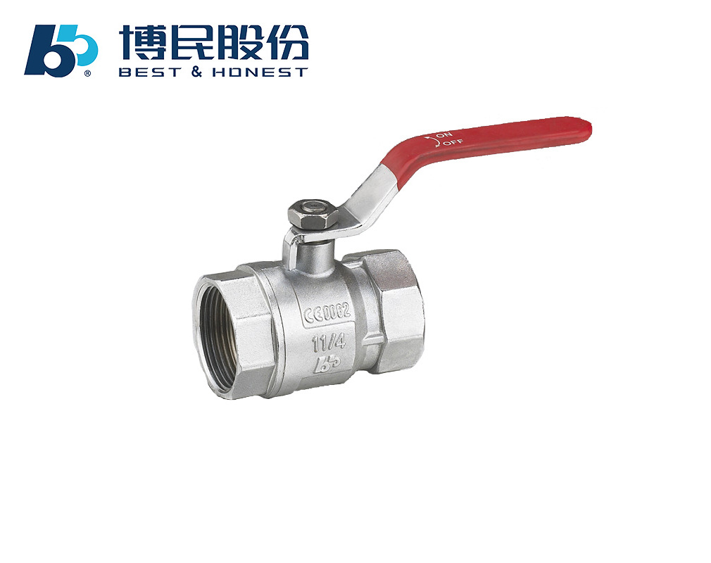 Manufacture ball valve threaded brass water cw617n ball valve with level handle 1/2 inch - 4 inch FF/ brass ball valve