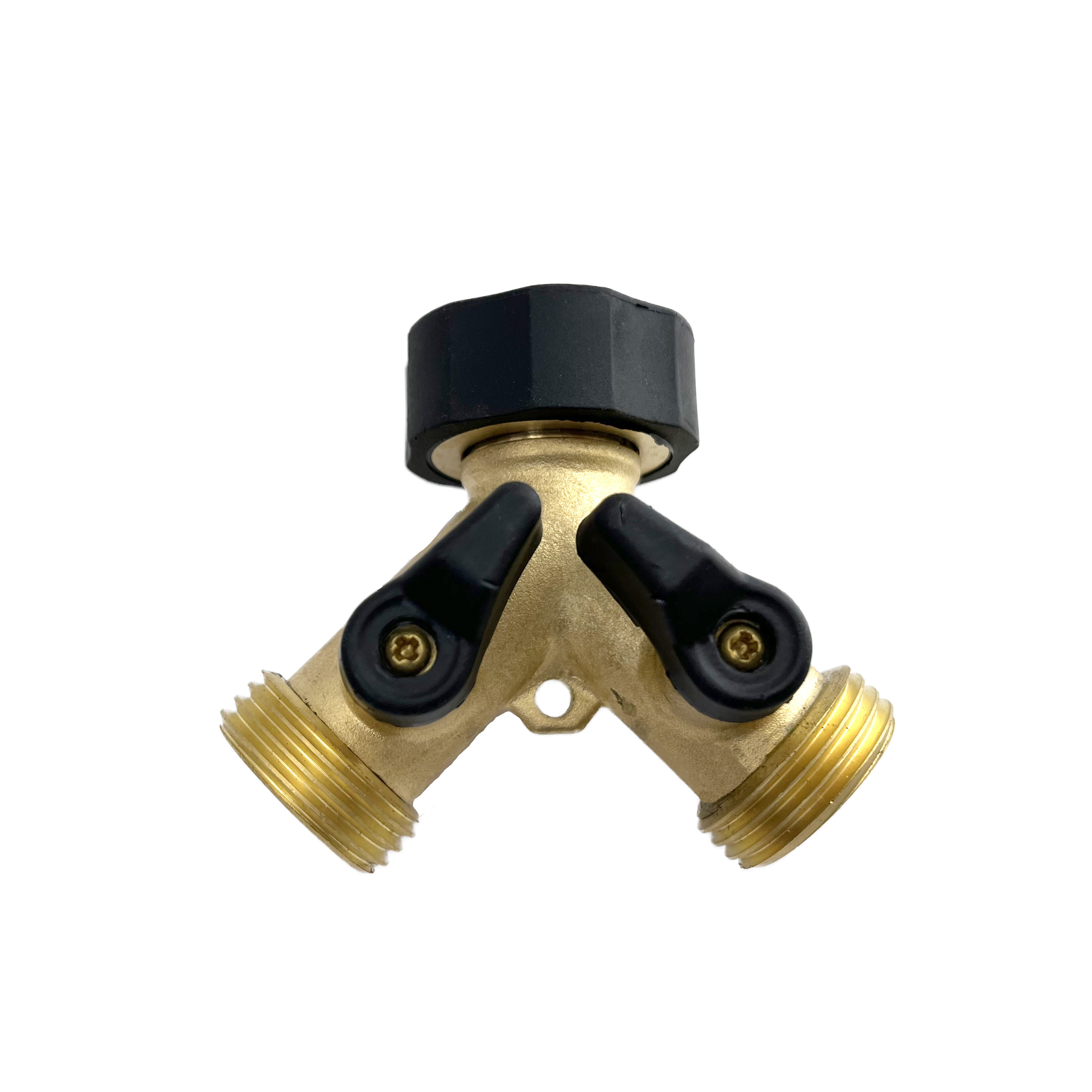 3/4 Inch Good Quality Water Faucet 2 Way Y Shape Garden Ball Valve Garden Sets 1033B BH Brass 3 Years,3 Years Normal Temperature