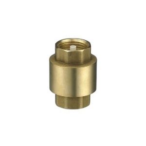 Vertical washer Brass 11/ 4 inch check valve price Water Spring swing one way Check Valve