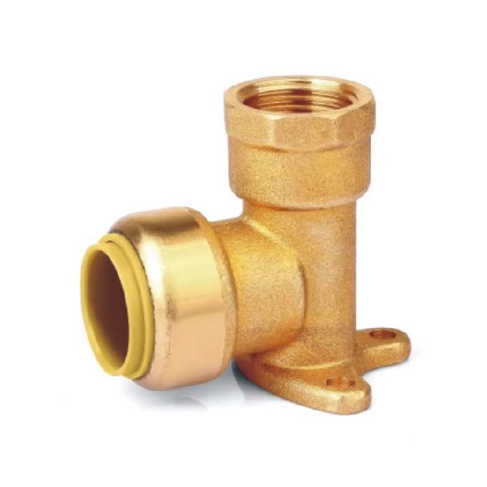 BH Fittings Quick Connection Fittings Sharkbite 1/2 Push to Connect Fitting Thread Brass Hpb57-3, CW617N or Lead Free Female