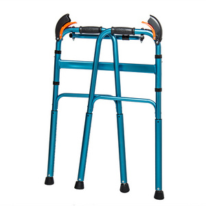 Height-adjustable Aluminum Walker for Stairs