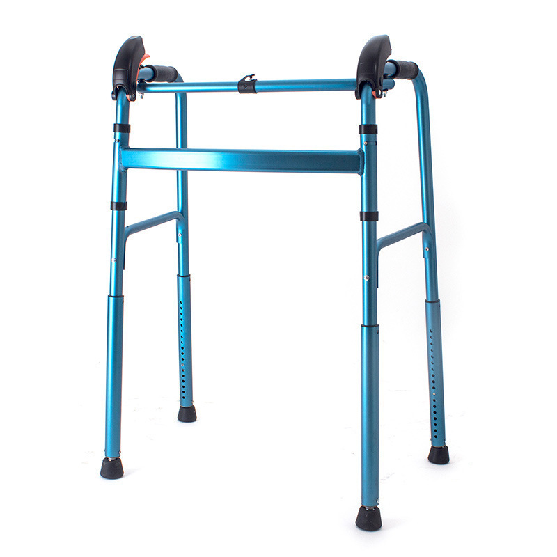 Height-adjustable Aluminum Walker for Stairs