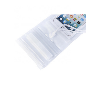 Hot Selling PVC Waterproof Mobile Phone Bag Swim Skiing Touchscreen Diving Water proof Phone Case