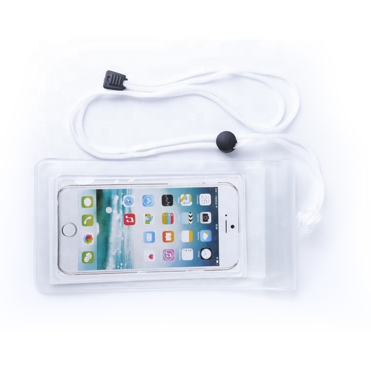 Hot Selling PVC Waterproof Mobile Phone Bag Swim Skiing Touchscreen Diving Water proof Phone Case