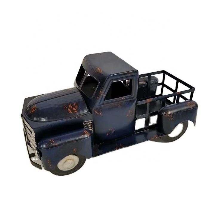 Metal Car Flower Planter Home Garden Decoration