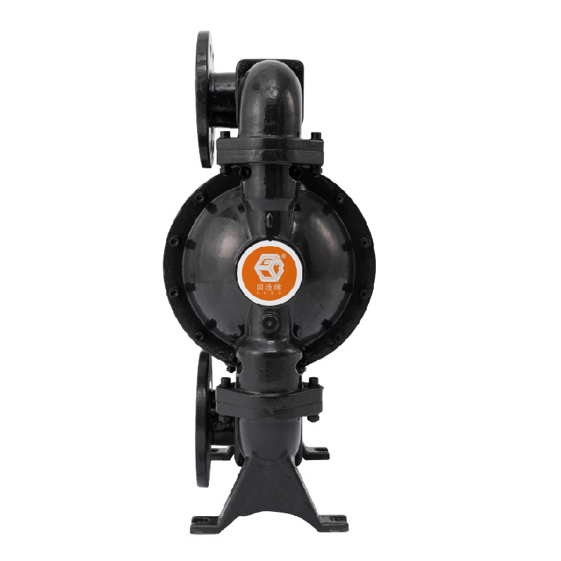 GODO QBY3-80Q Nodular Cast Iron Pump Pneumatic Double Diaphragm Pump for Marine Wastewater Treatment Customizable Pump