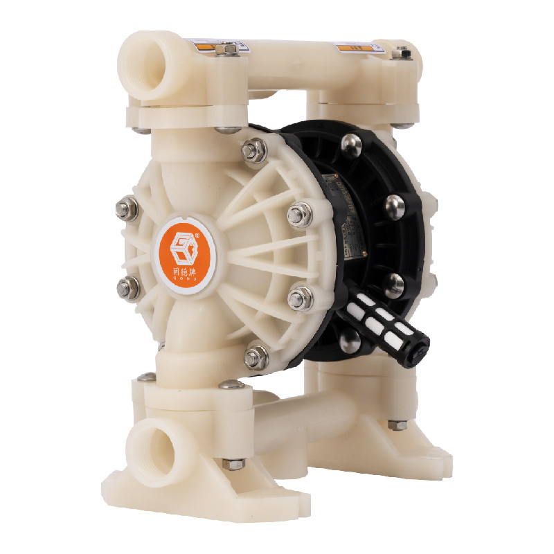 GODO QBY3-20P PVDF Acid-Resistant Pneumatic Diaphragm Pump AODD Water Transfer Pump for HVAC OEM and Wastewater Treatment