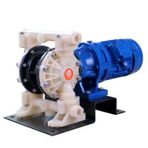 GODO DBY3-20F PVDF Electric Diaphragm Pump Industrial Acid Liquid Transfer Electric Membrane Pump with Customized Cable Length