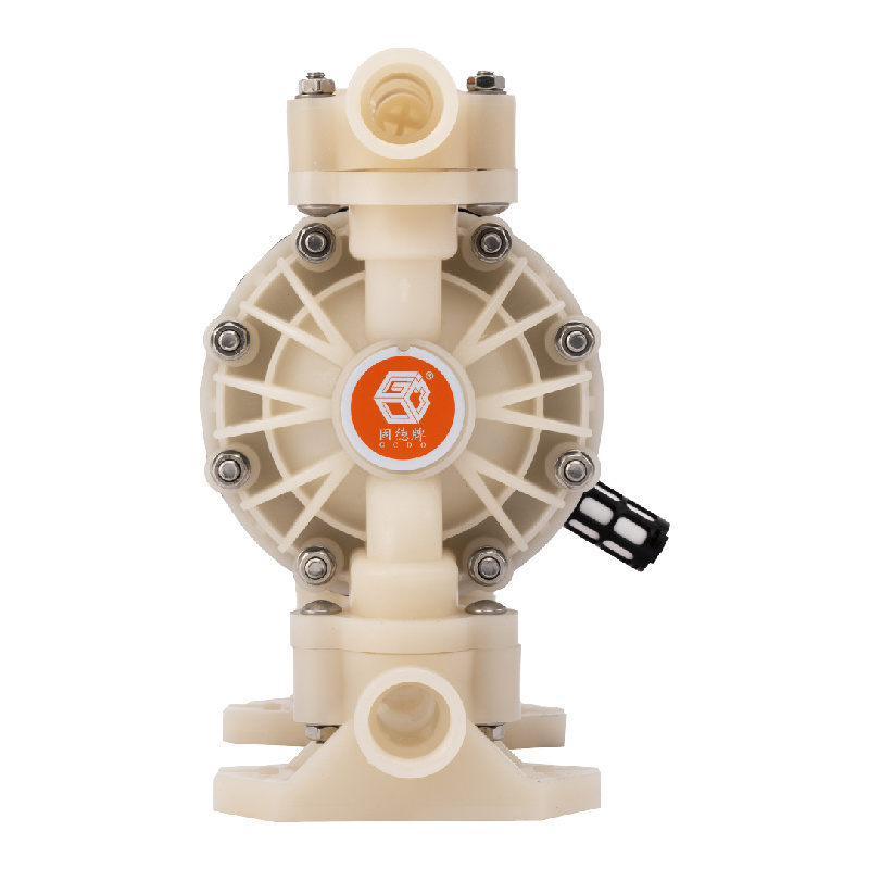 GODO QBY3-20P PVDF Acid-Resistant Pneumatic Diaphragm Pump AODD Water Transfer Pump for HVAC OEM and Wastewater Treatment