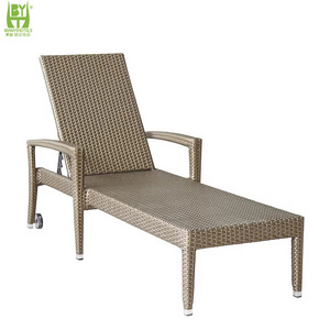 Modern Design Aluminum outdoor Daybed sun lounger bed garden furniture