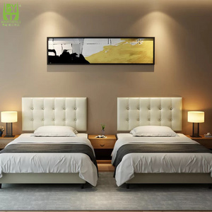 Luxury High Quality Design Furniture For Hotel Rooms Beds Headboards Room Furniture Set made of penal board