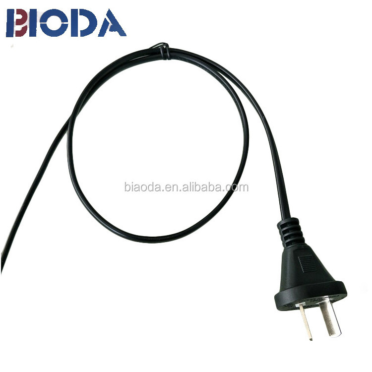 2 pin eu plug high quality 250V 10A IRAM Argentina AC Power Cord extension plug extension cord reel uk type 10/4 cord