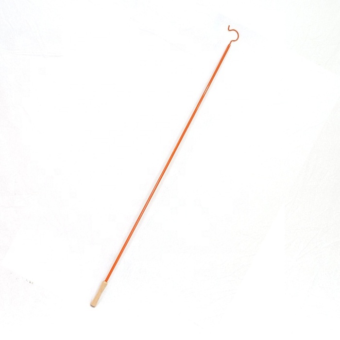 Good quality long reaching hook coat hanger pole