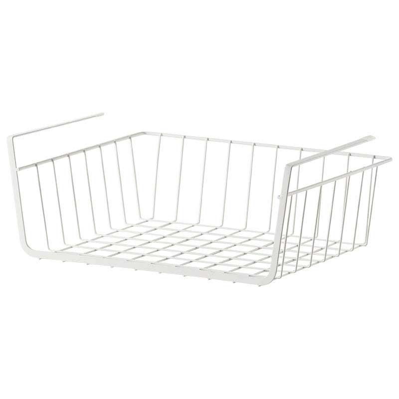 Hanging Sliding Metal Baskets Under Shelf Storage Basket