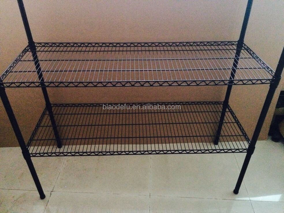 Factory supply Metal Wire mesh storage rack display Shelf