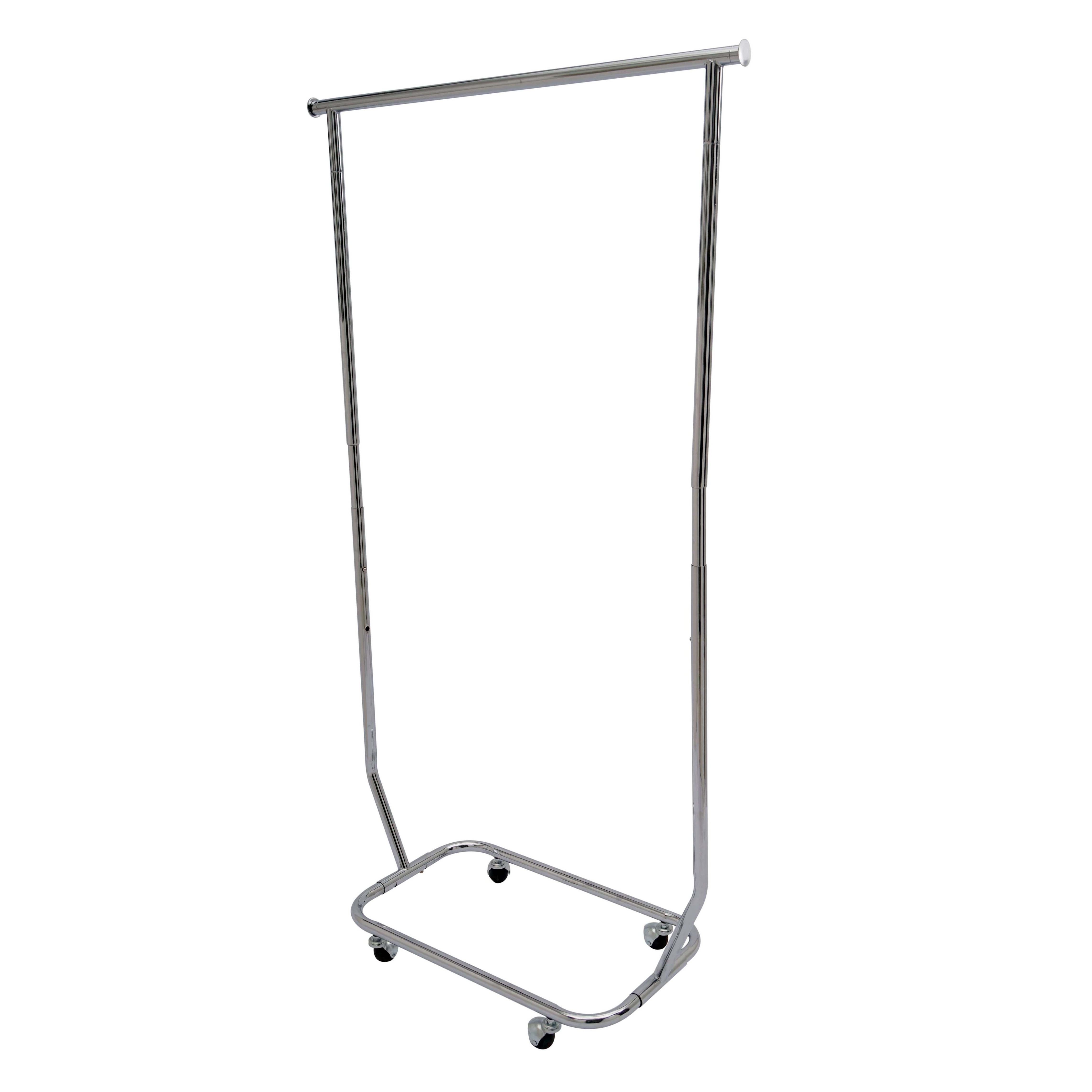 Mini Clothing Rack Single Golden Commercial Garment Rack