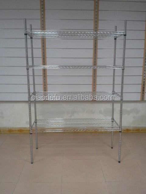 Factory supply Metal Wire mesh storage rack display Shelf