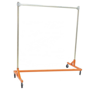 Heavy Duty Clothing Rack Industrial Grade Z-Base Garment Rack