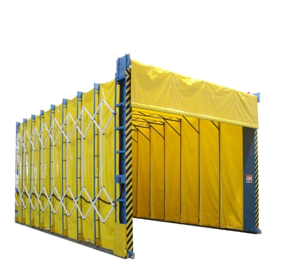 Popular Style Collapsible Retractable Paint Oven Mobile Paint Booth Telescopic Spray Booth