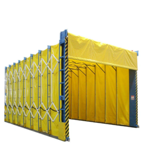 Popular Style Collapsible Retractable Paint Oven Mobile Paint Booth Telescopic Spray Booth