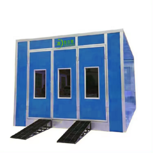 CE Industrial grade chrome machine automotive booth spray oven painting and drying chamber car paint oven spray booth