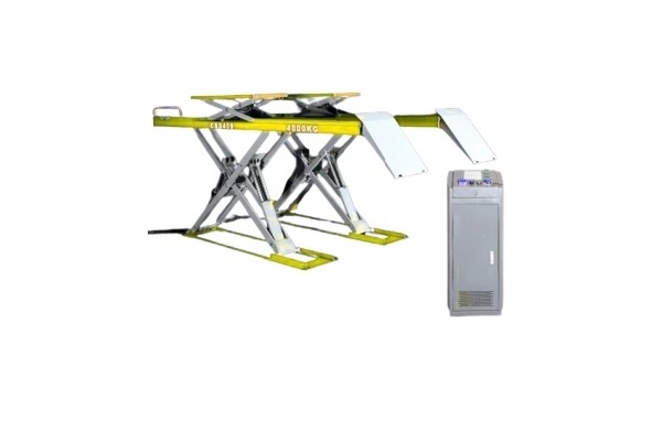 wheel alignment scissor lift Automotive scissor hoist Auto body stand scissor car lift for repair workshop