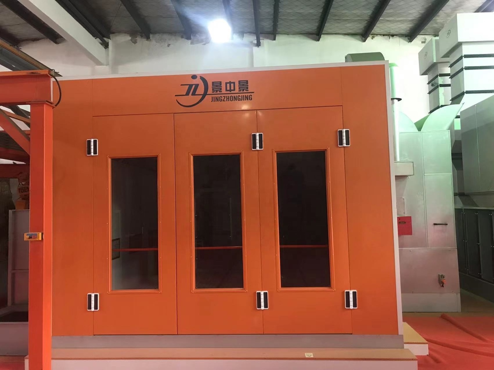 High Performance Car Spray Painting Booth New Auto Painting Room Vehicle Paint Spray Booth