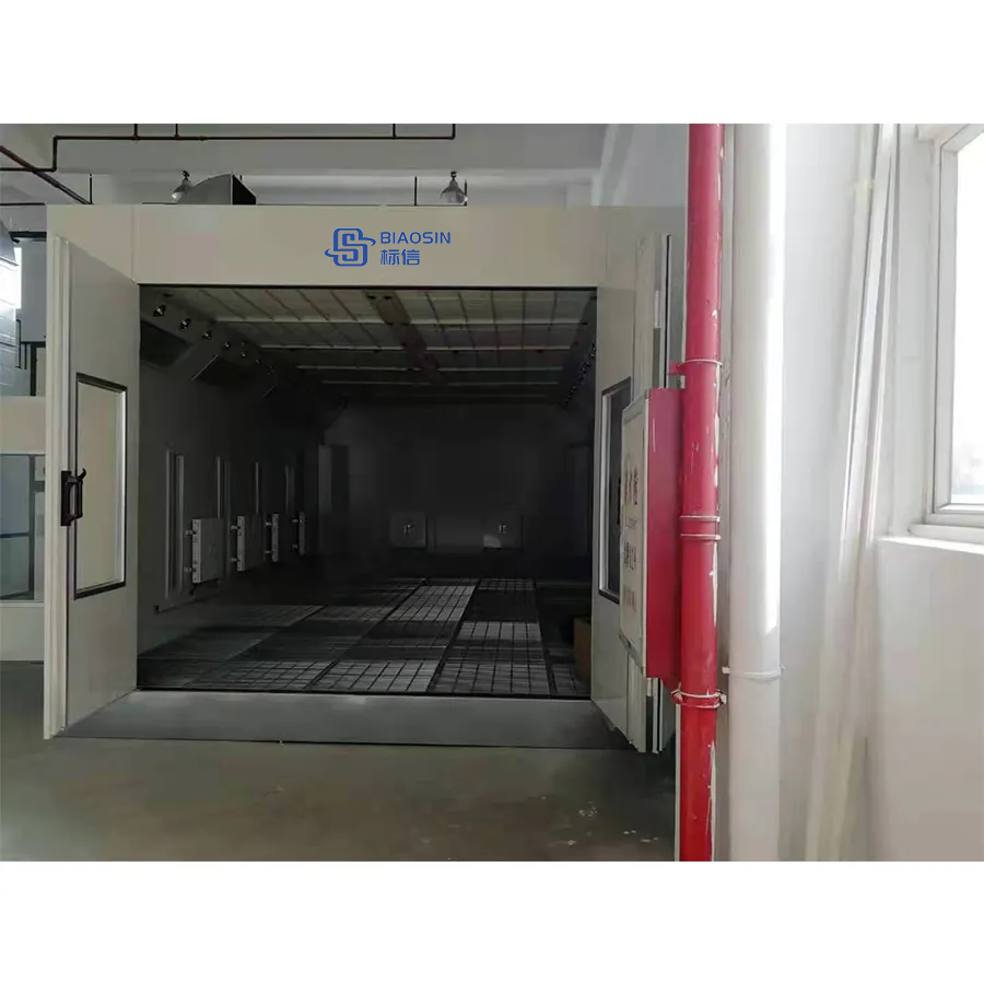 China JZJ-9400 car paint room/auto spray painting booth oven