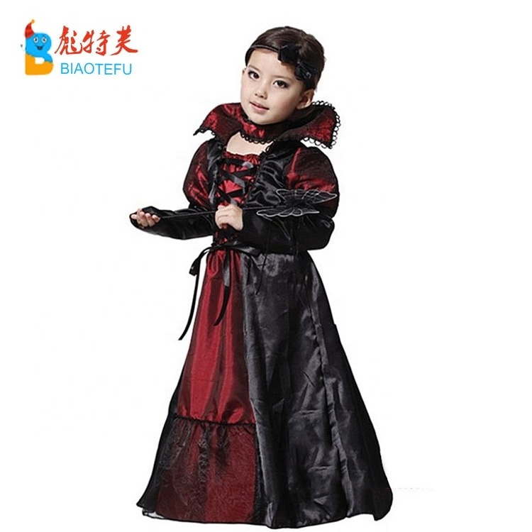 Halloween Witch Cosplay Vampire costumes for kids