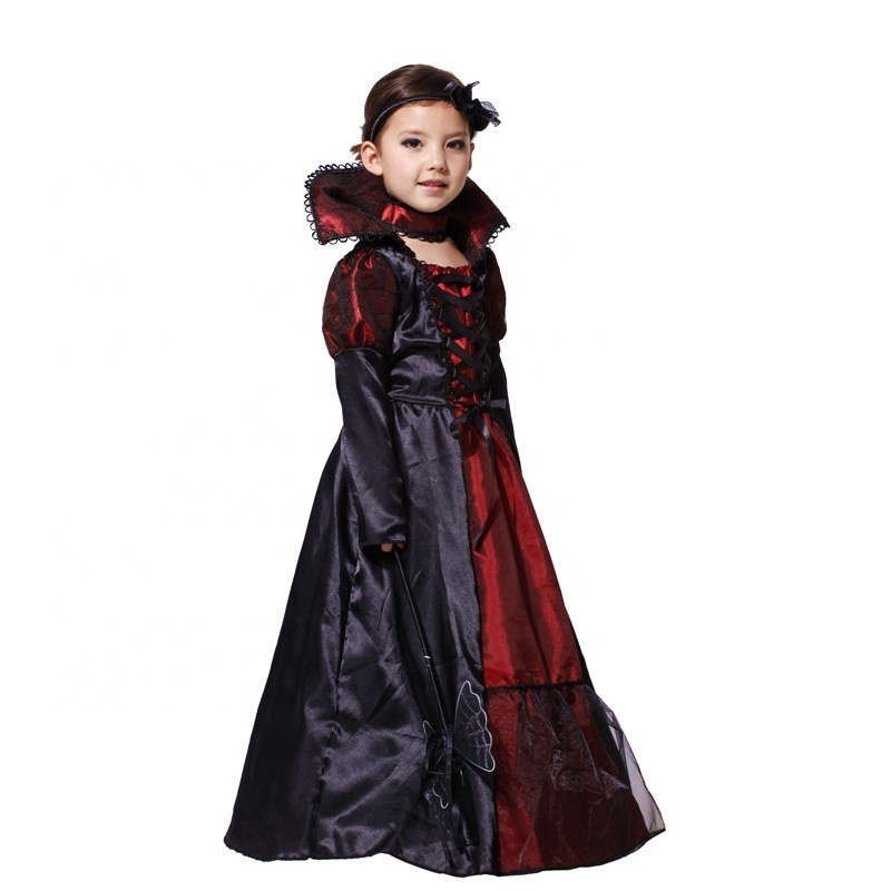 Halloween Witch Cosplay Vampire costumes for kids