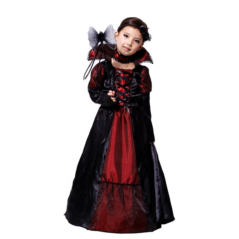 Halloween Witch Cosplay Vampire costumes for kids