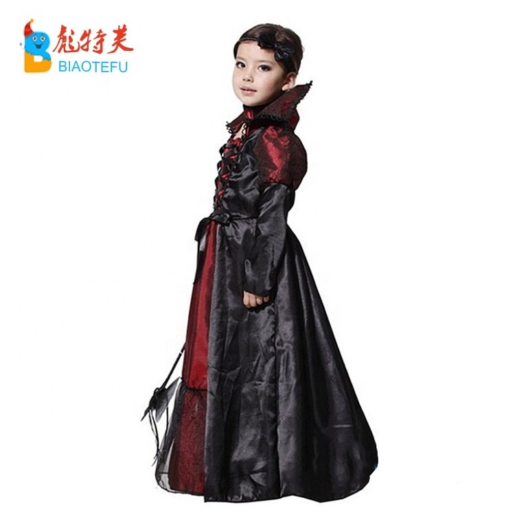 Halloween Witch Cosplay Vampire costumes for kids