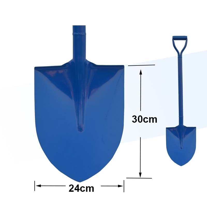 S503 elephant brand heavy duty all kinds of garden farming flat garden pointed steel shovel