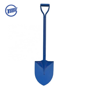 S503 elephant brand heavy duty all kinds of garden farming flat garden pointed steel shovel