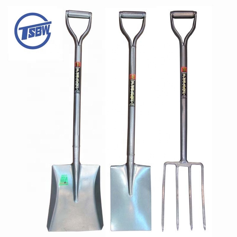 1.5kg S512  heavy duty all kinds of garden farming flat garden square mouth steel spade