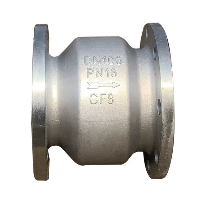 customization factory manufacture check valve non return inline kitz swing ss304 flanged check valve supplier