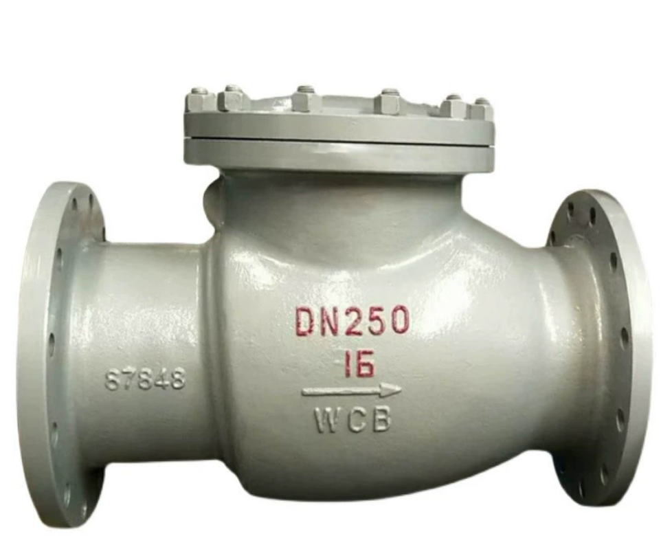 hot selling factory manufacture H44H-40C carbon steel pressure relief kitz swing check valve